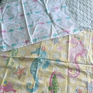 Pottery Barn Kids beach pillow cases